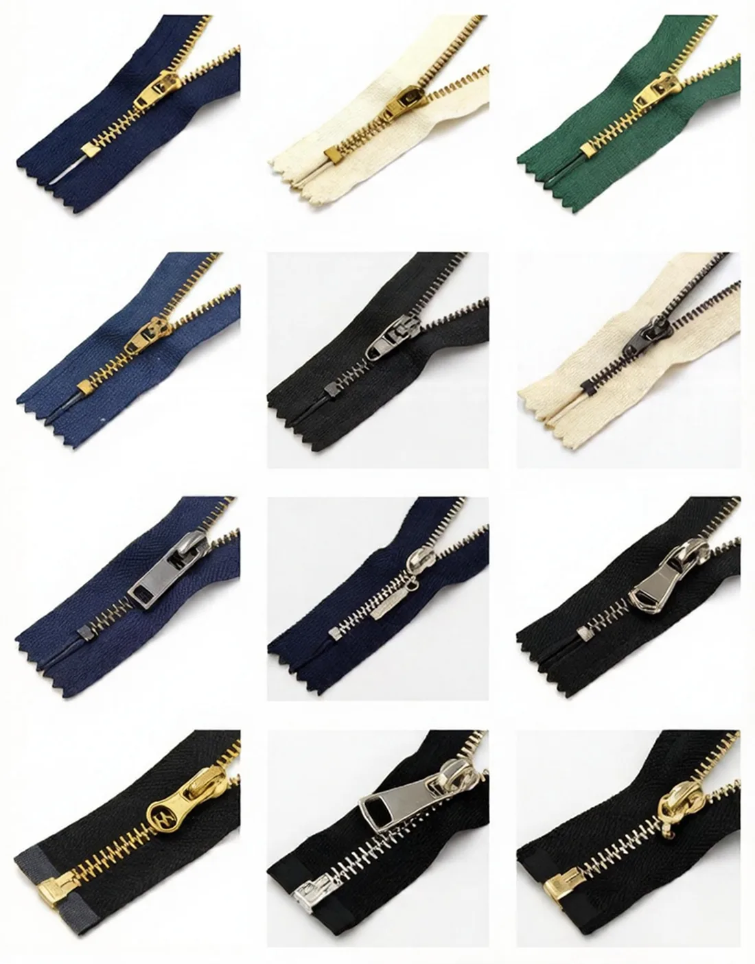 Zipper Teeth color custom