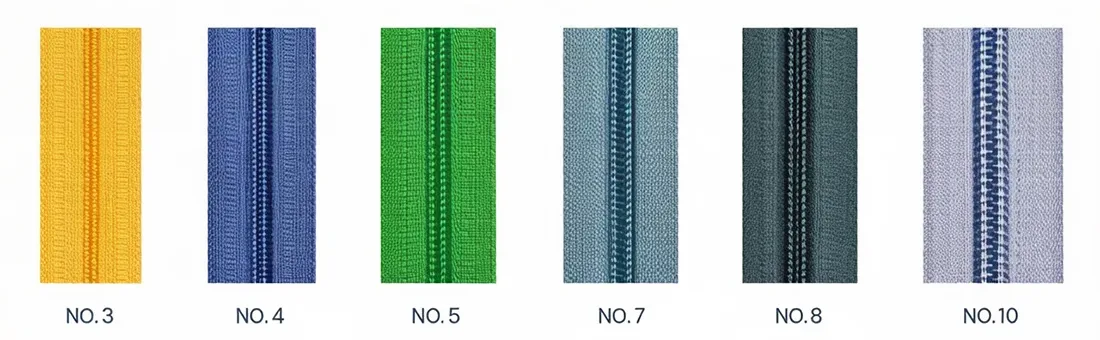 Nylon Zippers
